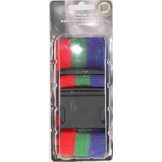 👉 Multi nylon 3 Kleuren verstelbare bagageband verstelbaar