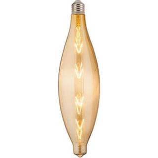👉 Wit Led Lamp - Design Elipo E27 Fitting Amber 8w Warm 2200k 7445931736728