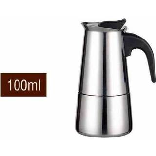 Koffiezetapparaat active Roestvrijstalen Moka Potfilter (100 ml)