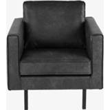 👉 Fauteuil zwart leer onesize active Amsterdam ecoleer outside 2000062188010