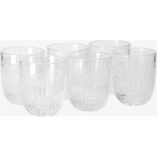 👉 Waterglas transparant glas onesize active La Rochere ribbel 2000043197017