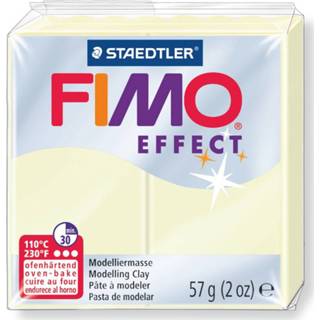 Geel stuks active Fimo soft effect 57 gram - glow in the dark 4006608809416