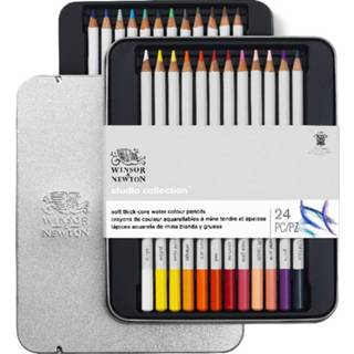👉 Aquarel potlood active stuks Winsor&Newton Studio - aquarelpotloden 24 884955064924