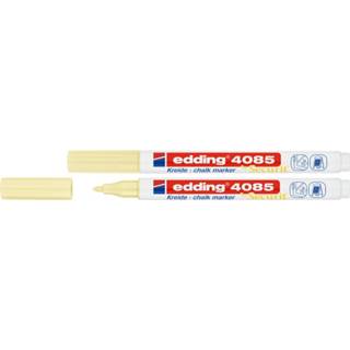 Pastel geel stuks active Edding krijtmarker 4085 - 1-2 mm 4057305036759