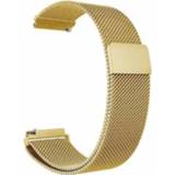 👉 Watch goud Strap-it Samsung Galaxy 3 Milanese band 45mm (goud) 8720391619132