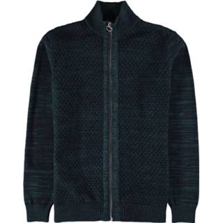 👉 Vest ritssluiting opstaande kraag regular fit XL groen donkergroen Garcia gemêleerd w01053 2885 alpine green 2300049320038