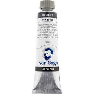 👉 Olieverf medium wit stuks dekkend active online only Van Gogh 40 ml - titaanwit 105 8712079219123