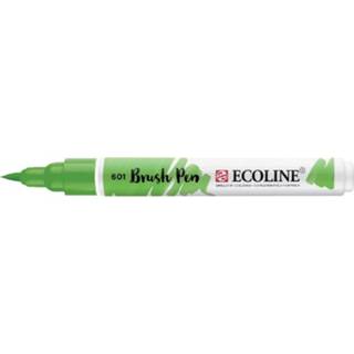 👉 Groen stuks active ecoline brushpen- Lichtgroen 601 8712079388829