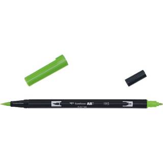 👉 Donkergroen groen stuks active ABT Dual Brush Pen - light green 195 4901991901313