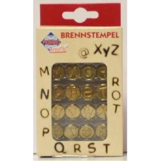 👉 Stempel stuks active Stempels voor houtbrandset 16-delig alfabet M-Z 4006094205006