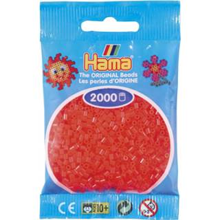 Strijkkraal rood stuks active Hama Mini online only strijkkralen 2000 - neon 35 28178501358