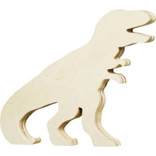 Dinosaurus houten hout stuks active figuur - 7320181079798