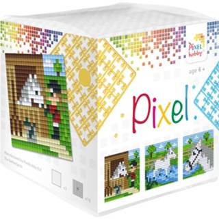 👉 Stuks active Pixelhobby mozaïek set - paarden 8718468729006