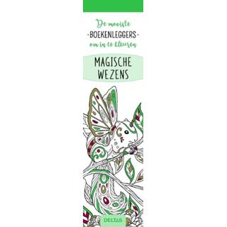 👉 Kleurboek stuks active - boekenleggers Magische wezens 9789044755282