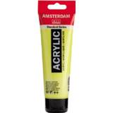 👉 Geel stuks half dekkend active amsterdam Acrylverf 120 ml- Azogeel Citroen 267 8712079158149