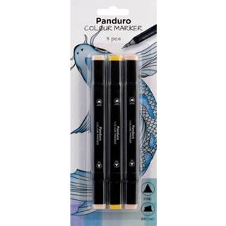 👉 Bruin stuks active Panduro alcohol markers 3 - aarde 7320189708034
