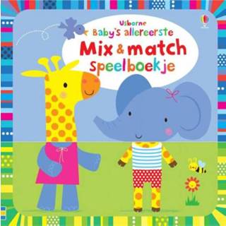 👉 Baby's Usborne Publishers allereerste Mix & Match 9781474956857