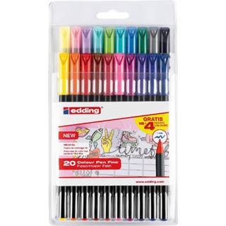 👉 Stift pastel stuks active Edding stiften 1200 set incl. (16+4 gratis) 4057305020246