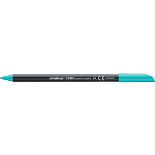 Kleurstift turkoois stuks active Edding 1200 - turquoise 4004764033935