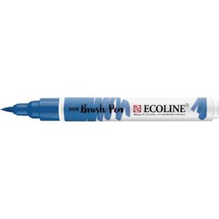 👉 Blauw stuks active ecoline Brush Pen - Pruisisch 508 8712079388799