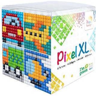 Kubus XL stuks active pixe Pixel set 16-delig- Verkeer 8718468124108