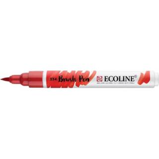 👉 Rood stuks active ecoline brushpen- Scharlaken 334 8712079388713