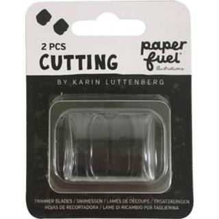 👉 Mes zwart stuks active Paperfuel reserve mesjes 2 8716052217724