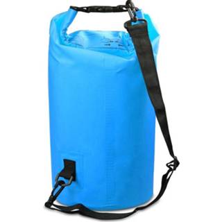 👉 Outdoor waterdichte enkele schoudertas Dry Sack PVC vatzak, capaciteit: 5L (hemelsblauw)