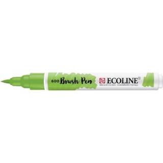 👉 Groen stuks active ecoline brushpen- 600 8712079388836