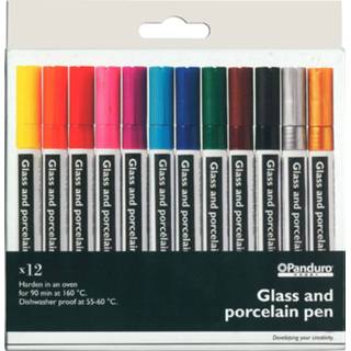 👉 Stift porselein stuks active Glas-en stiften set- 12 7320182492022