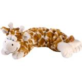 👉 Knuffelbeest geel kinderen Giraffen speelgoed artikelen opwarmbare giraf 50 cm