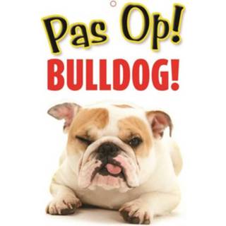 👉 Waak bord active bulldog|bulldogs|op|pas| Waakbord Bulldog hond