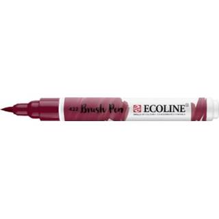 👉 Roodbruin rood stuks active ecoline brushpen- 422 8712079388904