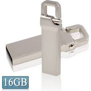 👉 Metalen sleutelhanger active 16GB sleutelhangers stijl USB 2.0 Flash-schijf