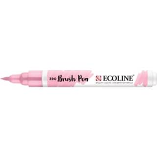 👉 Pastel roze stuks active ecoline brushpen- 390 8712079406547