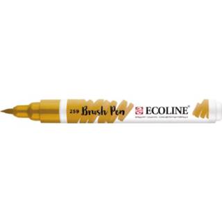 👉 Geel stuks active ecoline brushpen- Zandgeel 259 8712079406509