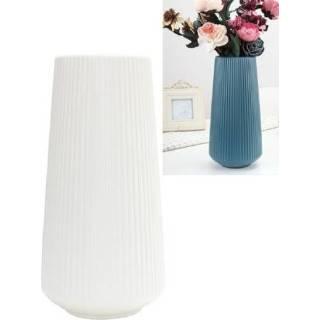 👉 Vaas plastic active Eenvoudige Droog en Nat Bloemstuk Container (Melkwit)