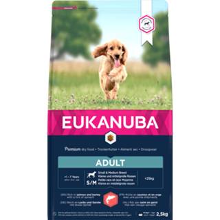 👉 Hondenvoer small medium Eukanuba Adult & Breed Zalm - 2.5 kg 8710255168852