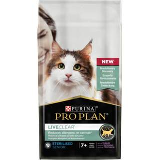 👉 Kattenvoer Pro Plan Cat Liveclear Sterilised Senior - Kalkoen 1.4 kg 7613287232731