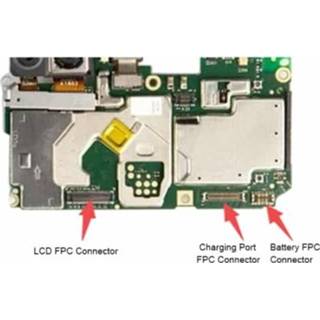 👉 Moederbord active 10 STKS Lcd-scherm Touchscreen FPC Connector voor Huawei P Smart / Enjoy 7S