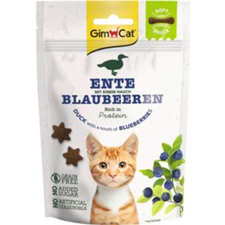 👉 Kattensnack Gimcat Soft Snack 60 g - Eend&Bosbessen 4002064420707