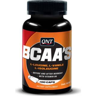 👉 Vitamine stuks vitamines QNT BCAA's + B6 - 100 caps