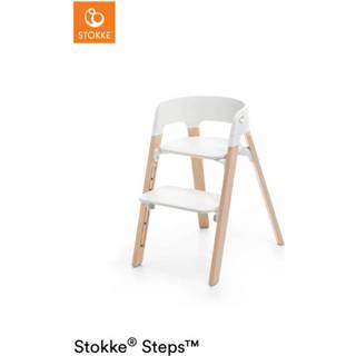 👉 Kinderstoel wit kinderen Stokke Steps White Natural