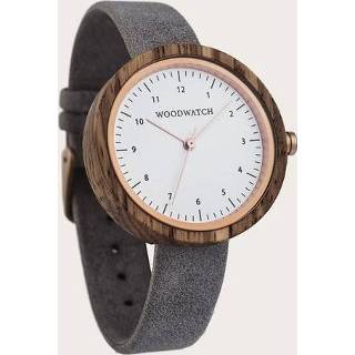 Horloge houten hout bruin vrouwen grijs Oslo Grey 7448125783799