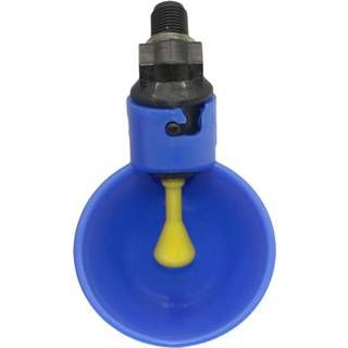 👉 Speen gele active Automatische Quail Drinker Chicken Waterer Bowl met Farm pluimvee drinkwatersysteem