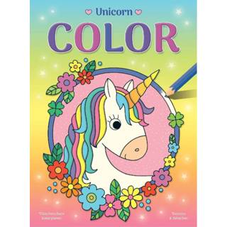 👉 Kleurboek stuks active - Unicorn color 9789044756340