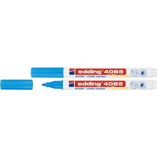 👉 Krijtmarker blauw stuks active Edding 4085 - 1-2 mm lichtblauw 4057305036353