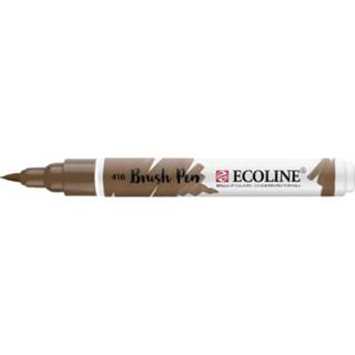 👉 Bruin stuks active ecoline brushpen- Sepia 416 8712079388911