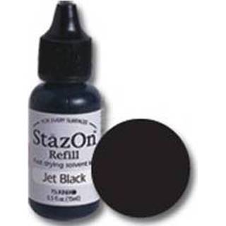 👉 Stempelinkt zwart stuks active StaZon jet black - navulling 712353160316