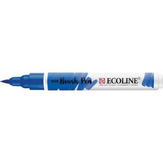 👉 Ultramarijn blauw stuks active ecoline brushpen- donker 506 8712079388805